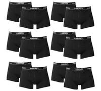 12 en Paquete Head Calzoncillos Bóxer / Negro / TALLA S / Hombre Calzoncillos