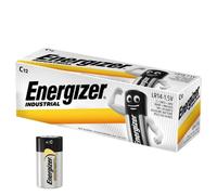 12 ENERGIZER C ALKALINE LR14 BATTERIES 1.5V INDUSTRIAL BABY R14 MN1400 AM2 E93