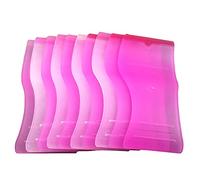 12 espátulas de limpieza de cera para el cabello, plástico en forma de S, máscara cosmética, raspador, aplicador de depilación, herramientas de belleza, color aleatorio
