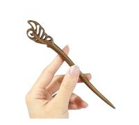 12 estilos de horquillas chinas vintage de sándalo verde étnico para mujeres y niñas, accesorios para el cabello, regalo (estilo 4)