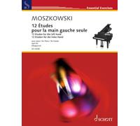 12 Études de piano pour la main gauche seule: op. 92. piano.