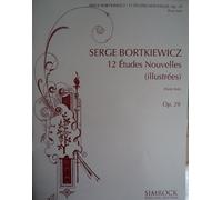 12 Etudes nouvelles, illustrées, pour Piano. Op. 29, etc. 2 Cah