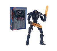 (12) Figura de acción de Gipsy Danger de edición ligera de lujo de Pacific Rim, modelo de Mecha Fury de obsidiana