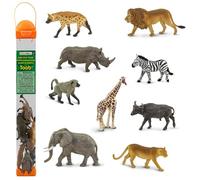 12 Figuras en Miniatura de Vida Silvestre Norteamericana | Figuras en Miniatura de Ecosistemas | No tóxico y libres de BPA | Adecuadas para edades de 3+ | Safari Ltd