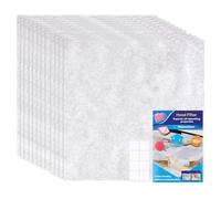 12 Filtro Plano de Grasa, Campanas Extractoras, Filtros Universales para todas las Campanas Extractoras estándar, 45x43 cm, se Puede Cortar a Medida