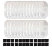 12 filtros para fuente de gato compatibles con Petlibro Capsule 2.1L (71oz) - Filtro de repuesto con resina y carbón activo + 12 esponjas de prefiltro para dispensador de agua para gatos PLWF002