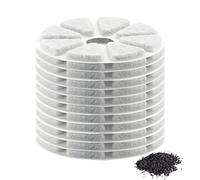 12 filtros para fuente de gatos Philips PAW3210/02, filtro para fuente de gatos, sistema de filtración triple, accesorios para fuente de agua, filtro de repuesto, compatible con fuentes de agua