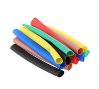 12 fundas de tubo termorretráctil para cable de carga de datos USB 5, 6, 7, 8, arreglar varios tubos termorretráctiles, cables aislantes, fundas de gestión ordenadas