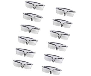 12 gafas para laboratorio de química, siega, carpintería, pintura, gafas de protección ocular