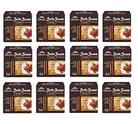 12 galletas Galbusera BelleBuone Avena e Mix di Semi de grano entero con avena y mezcla de semillas (5 x 40 g), 200 g