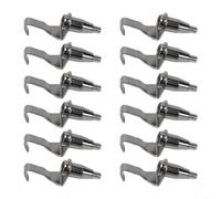 12 ganchos de exhibición de arte ajustables para cable de alambre de acero 0 04 0 8 pulgadas, construcción de aleación para colgar de forma segura en galería y museo