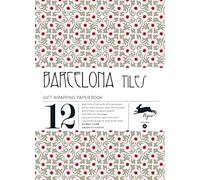 12 gift wrapping paper book Barcelona tiles: Volume 36