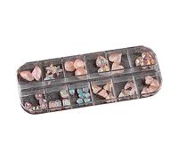 12 grids 3D Crystal Nails Jewelry Manicure Decals Crystal Art Tips Rhinestone Decoration Accessory