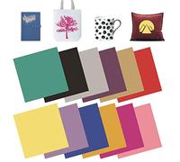 12 Hojas de Papel de Transferencia Papel Transfer Papel Sublimación 30,5 x 30,5 cm Papel de Sublimación Adecuado para Diy Camisetas, Tazas, Lienzos, Bolsas de Mano, Posavasos
