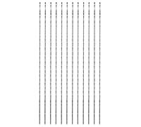 12 hojas de sierra de calar con dientes en espiral, cuchillas de corte de precisión de acero con alto contenido de carbono para tallado de madera, metal y plástico de 5,12 pulgadas (7# hoja de sierra)