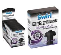 12 hojas de tela negra Mighty