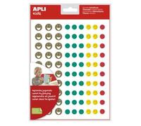 12 Hojas Gomets Mini Cara Feliz Apli 16801