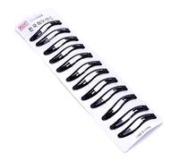 12 horquillas negras simples para el pelo para niñas, horquillas para el pelo, diademas para mujer, accesorios para el cabello
