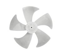 12-Inch Universal Fan Blade Replacement - 5-Leaf ABS Quiet Airflow Fan | Efficient 5-blade replacement fan impeller measuring approximately 28x28 cm (11.02x11.02 inches) and weighing 150g, crafted