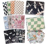 12 insertos de lector electrónico, 50 calcomanías bonitas para funda transparente, inserto Paperwhite de 6.9 pulgadas, accesorios de lector electrónico, el mejor regalo para lectores de libros (negro)