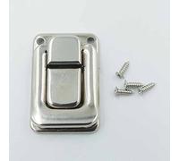 12 juegos de 40 mm x 27 mm palanca casos de cierre de pestillo tronco para caja de cierre de perno de cajón, pecho maleta, bolsa de níquel bronce 4027N