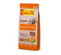 12 kg (10 + 2 kg ¡gratis!) Nature's Variety Healthy Grain Adult Medium Maxi Pollo pienso para perros