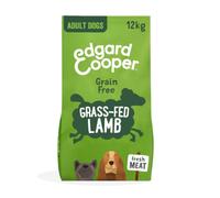 Edgard & Cooper Pienso para Perros, Adultos, (Cordero, 12kg), Alimento seco Natural sin Cereales, Carne Fresca y sin azúcares añadidos, proteína de Calidad, peinso hipoalergénico