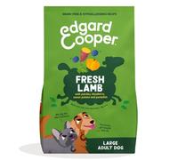 Edgard & Cooper Pienso para Perros, Adultos, (Cordero, 12kg), Alimento seco Natural sin Cereales, Carne Fresca y sin azúcares añadidos, proteína de Calidad, peinso hipoalergénico