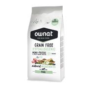 12 kg Ownat Grain Free Hypoallergenic Cerdo pienso para perros