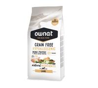 12 kg Ownat Grain Free Hypoallergenic Cordero pienso para perros