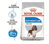 Royal Canin Light Weight Care Medium Adult - Pienso para perros de tamaño mediano para control de peso - Cantidad: 12 kg