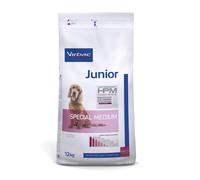 12 kg Virbac Junior Special Medium HPM Pienso para cachorros