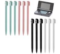 12 lápices capacitivos compatibles con Nintendo DS, mini lápiz capacitivo colorido de 8,8 cm para Nintendo 3DS DSL XL/LL NDSL DSi de plástico de repuesto en cuatro colores