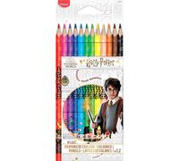 12 Lápices de Colores Maped Harry Potter Maped