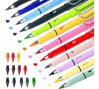 12 lápices mágicos, lápiz mágico, lápiz eterno, lápices de colores mágicos, lápices de colores eternos, para la escuela, arte y uso diario, regalo perfecto para personas con necesidades de escritura
