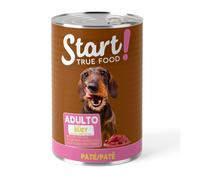 12 latas x 1.2 kg Start Adult Buey en Paté lata para perros ¡Pack Ahorro!
