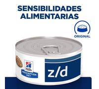 Hill's z/d Prescription Diet Food Sensitivities latas para gatos - 24 x 156 g