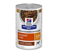 156 g Hill's Prescription Diet Urinary Care c/d Estofado de Pollo y Verduras lata para perros