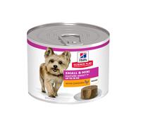 200 g Hill's Science Plan Mature Small & Mini Mousse de Pollo lata para perros