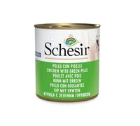 285 g Schesir Adult pollo con guisantes lata para perros