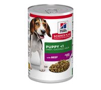 0.37 KG 370 g Hill's Science Plan Puppy Ternera en Paté lata para perros
