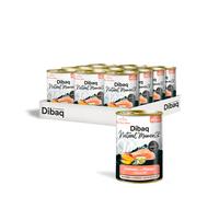 12 Latas x 380 g Dibaq Natural Moments Lata Salmón con Mango para perros - Pack ahorro