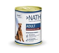 12 latas x 400 g Nath Adult Monoprotein Cordero lata para perros ¡Pack ahorro!