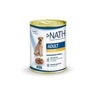 12 latas x 400 g Nath Adult Pollo en Gelatina lata para perros ¡Pack ahorro!