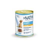 12 latas x 400 g Nath Puppy Pollo en Gelatina lata para cachorros ¡Pack ahorro!