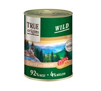 12 latas x 400 g True Origins Wild Adult Ternera y Melón lata para perros ¡Pack ahorro!