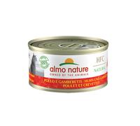 almo nature HFC Natural Comida húmeda para Gatos, Pollo y gambas, 24 Unidades (24 x 70 g)