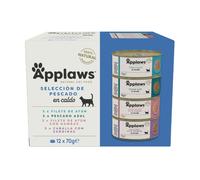 Applaws Adult 12 x 70 g latas para gatos - Pack mixto - Selección de pescado