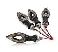 12 LED Short Turn Signal Lights Indicator Blinkers Turn Signals For BMW FOR C400GT FOR C400X 2018-2026,Luz de giro