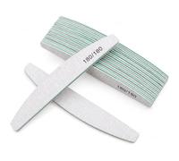 12 limas de uñas de doble cara, limas de uñas profesionales, limas para uñas, lima uñas profesional, lima para uñas naturales, lavables, reutilizables, 180/180, salón de manicura, diseño de uñas